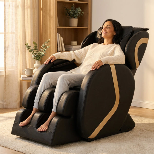 Massage Chair Built for Total Body Relief, Zero Gravity Position, 5 Auto Programs, Full-Body Coverage